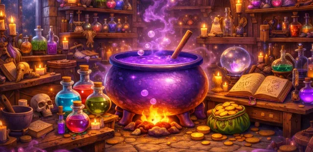 Potion Brewer game artwork